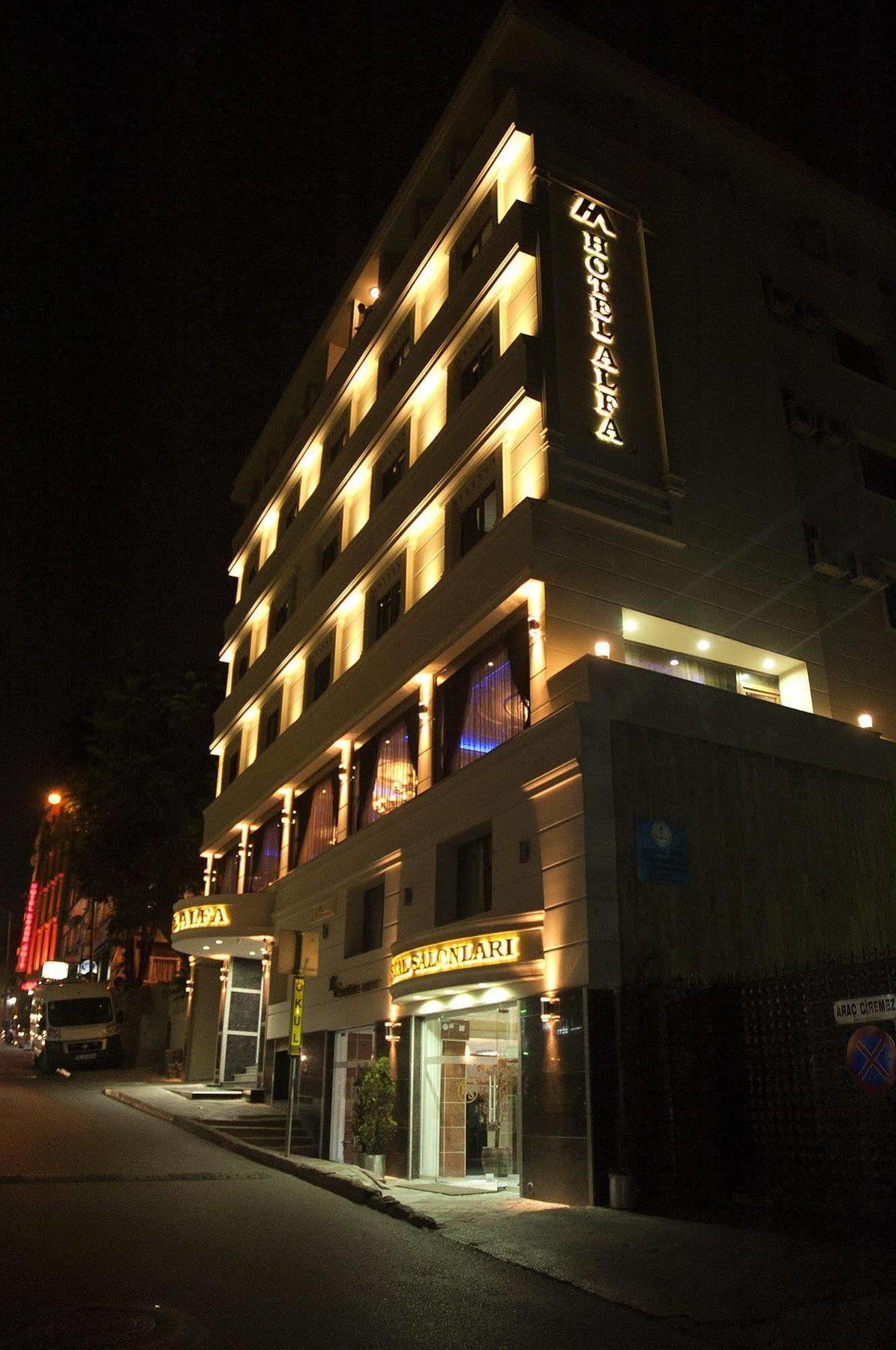 Alfa Hotel Isztambul Kültér fotó