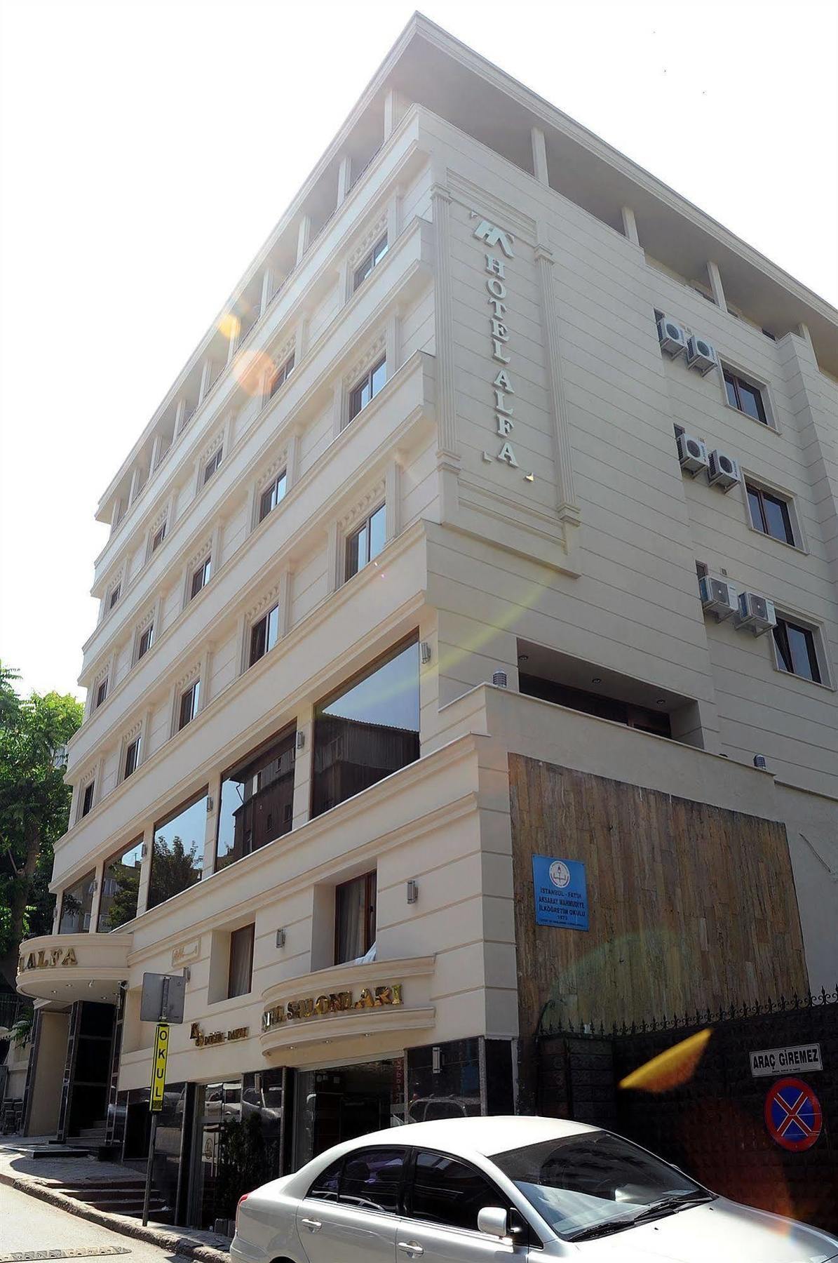 Alfa Hotel Isztambul Kültér fotó